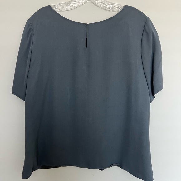 Gray Women's Top Size L - Picture 2 of 3
